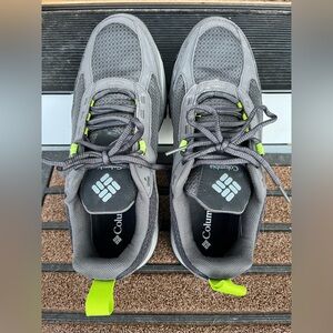Columbia Gray and Green Sneakers